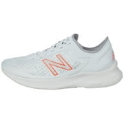 New Balance Women's Dynasoft Pesu V1 Running Shoe, Light Aluminum/Steel/Neo Flame, 7.5 Wide