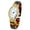 Gold/Oval, variant on Collections Women's Round, Oval, Rectangle Case Shapes Acrylic Tortoise Shell Color Design Cuff Bangle Watch (Gold/White/BlackPearl/Oval)