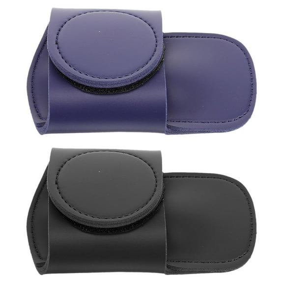 2 pcs Stethoscope Holder Hip Clip Stethoscope Holster Leather Stethoscope Holder for Doctor