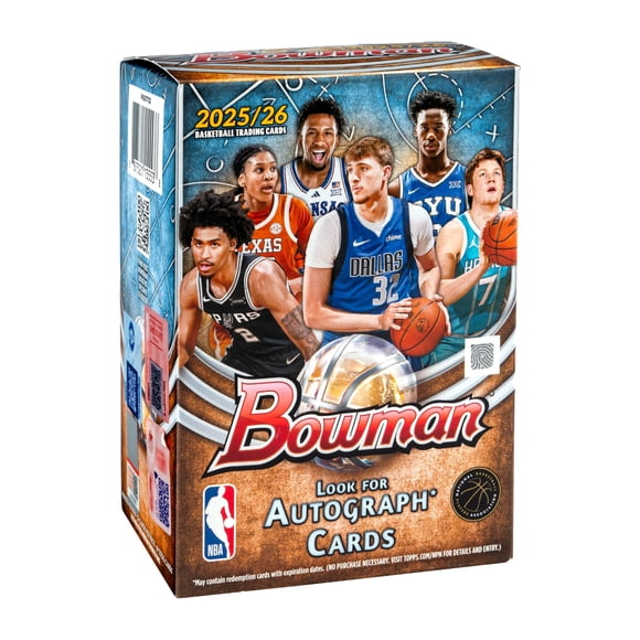 2025-26 Bowman Basketball Trading Cards Value Box