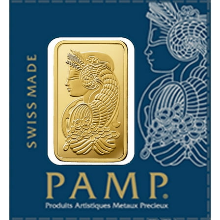 1 Gram Divisible PAMP Suisse MULTIGRAM .9999 Fine Gold Bar