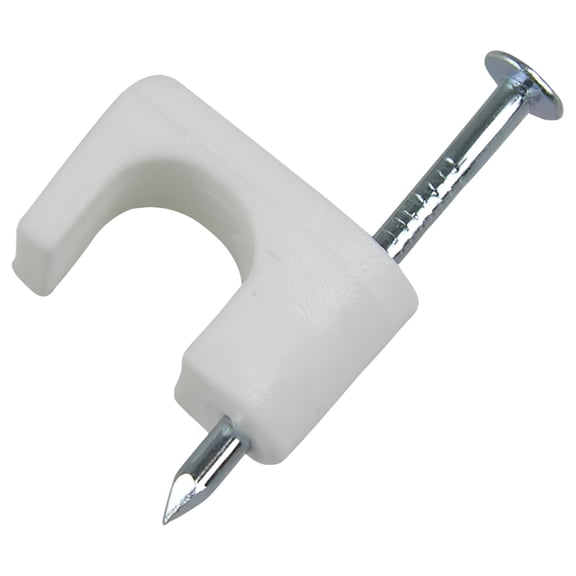 GARDNER BENDER INC 25-Pk. 1/4-In. White Coax Staples PSW-1650T