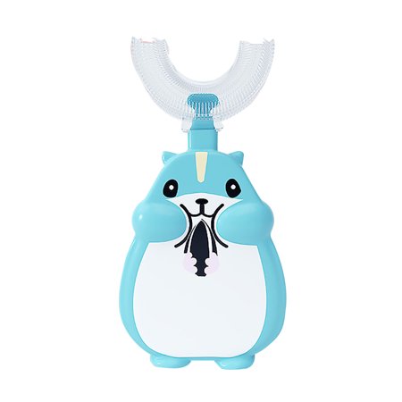Children s U-shaped Toothbrush Silicone Toothbrush Baby Silicone Toothbrush