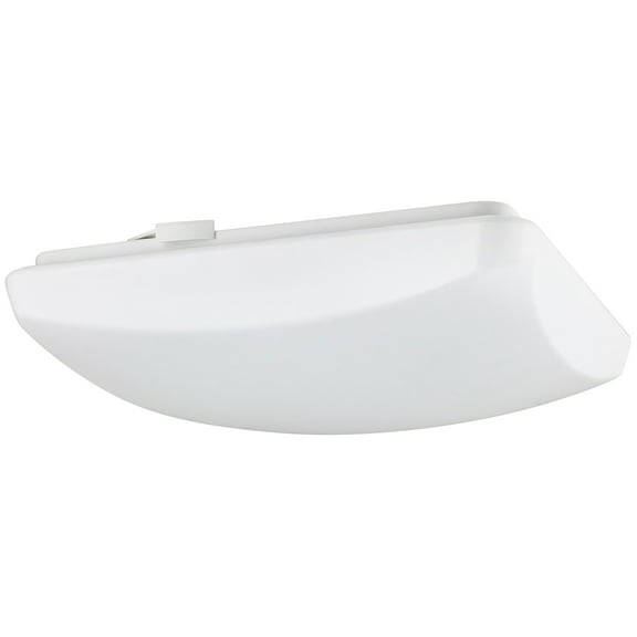 Diodesy- LFX/MU/SQ/11?/16W/E/D/30K 14 Inch LED Flush Mount Ceiling Mushroom Square Light Fixture, 3000K Soft White, Dimmable, Ideal for Bedroom, Kitchen, Bathroom, 16 Watts, 1200 Lumens, UL Listed