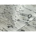 thumbnail image 4 of Ambesonne Airplane Quilted Bedspread Set 3 Pcs, Retro Planes, Queen Size, Olive Green Tan, 4 of 5