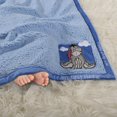 thumbnail image 4 of Disney Winnie the Pooh My First Blankie Sherpa Blanket, Blue, 4 of 8
