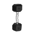 thumbnail image 1 of CAP Barbell Coated Hex Dumbbell, Single 3 - 100 lb, 1 of 6