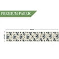 thumbnail image 2 of GPGHE Spring Table Runner Blue Rose Flowers Table Runners Seasonal Farmhouse Kitchen Dining Table Decoration Indoor Outdoor Party Supply 13 x 90 Inch, 2 of 5