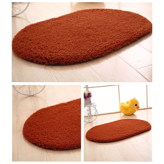 Microfiber Bathroom Rug Mat Soft Absorbent Non Shaggy Carpet For Floor Tub Shower Machine Washable