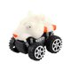 thumbnail image 4 of Xihbxyly Ofertas Flash de Hoy Ofertas Prime Coche de Dinosaurio para Niños con Tracción En Las 4 Ruedas, Acrobacias, Competición, 4 Piezas, 4 of 5