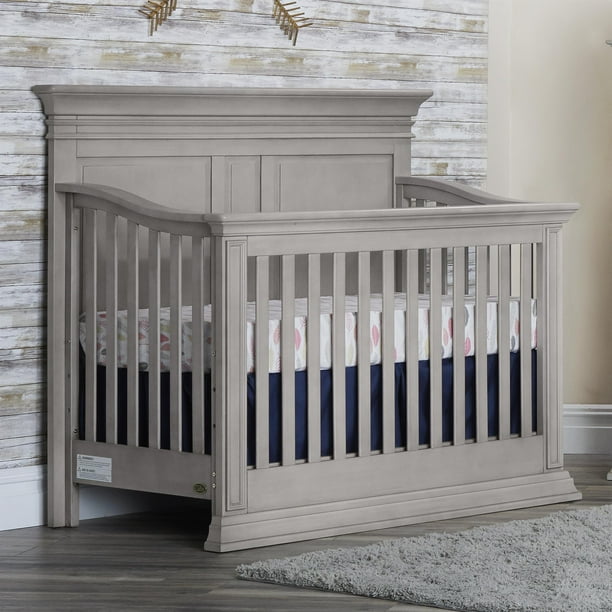 Baby Cache Vienna 4 in 1 Convertible Crib Ash Gray