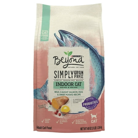 UPC: 0017800168977 | Purina Beyond Simply Indoor Dry Cat Food Salmon Egg and Sweet Potato Recipe