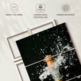 thumbnail image 6 of Elephant Stock Champagne Bottle Wall Art - Vertical Multi Panel Canvas - Dining Room Wall Decor - Food And Drink Multi Panel - Black And Gold Decor - 20" x 32", 6 of 8