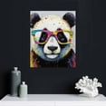 thumbnail image 5 of JEUXUS  Cute Panda Canvas Wall art: Wall Decor Animals Themed for Kids' Bedroom Nursury Poster Bathroom Wall Painting, 5 of 5