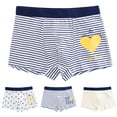 thumbnail image 5 of Gvdentm 3t Underwear Boys Boys Boxer Briefs Baby Soft Cotton Toddler Underwear Children Truck Panties White,12-14 Years, 5 of 8
