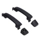 thumbnail image 1 of Ouitble Manija de Puerta Exterior de automóvil, 2 manijas de Puerta Exterior Exterior 69210‑0C010 Reemplazo de Accesorios de automóvil Negros para FJ Cruiser 2007‑2014, 1 of 5