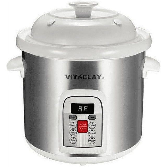 Vitaclay Multicrocks en Grès Intelligent & Marmite 6.5 qt
