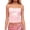 Pink, variant on Shine Strappy Tank top for Everyday Wear with Sparkling Lurex Details for Casual Party and Holiday Seasons M White