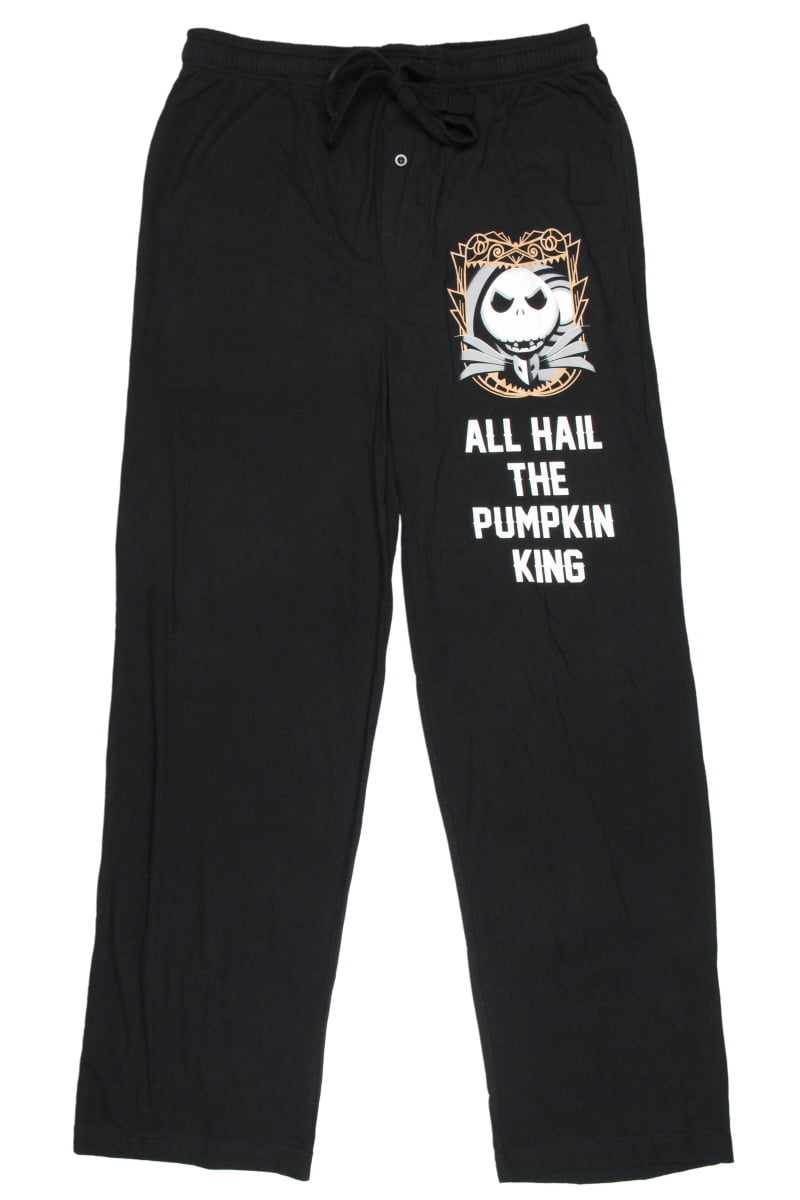 The Nightmare Before Christmas All Hail The Pumpkin King Men's Lounge Pants 