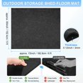 thumbnail image 3 of Alfombrilla de Almacenamiento Exterior para Cobertizos, 1524mmx1829mm Pad Protector Impermeable Antideslizante, 3 of 7