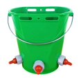 thumbnail image 3 of Cubo alimentador para terneros, cubo para terneros, suministros para , fácil instalar, práctico, alimentación gran capacidad, Verde con 3 pezones, 3 of 8