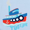 thumbnail image 2 of CafePress - Tug Life Tugboat Infant Bodysuit - Baby Light Bodysuit, Size Newborn - 24 Months, 2 of 4