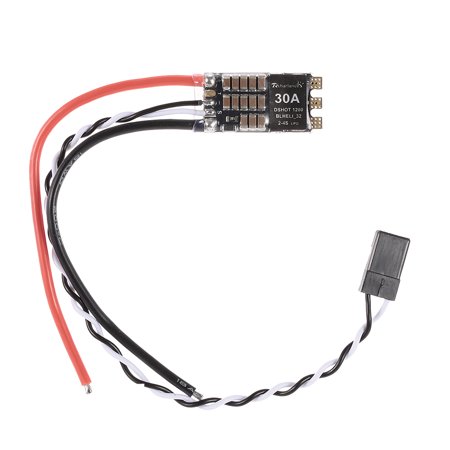 Opto Brushless Speed Controller - BLHeli-32 30A Brushless ESC Support Dshort1200 2-4S Electric Speed Controller for 250 280 FPV Racing Drone Qaudcopter