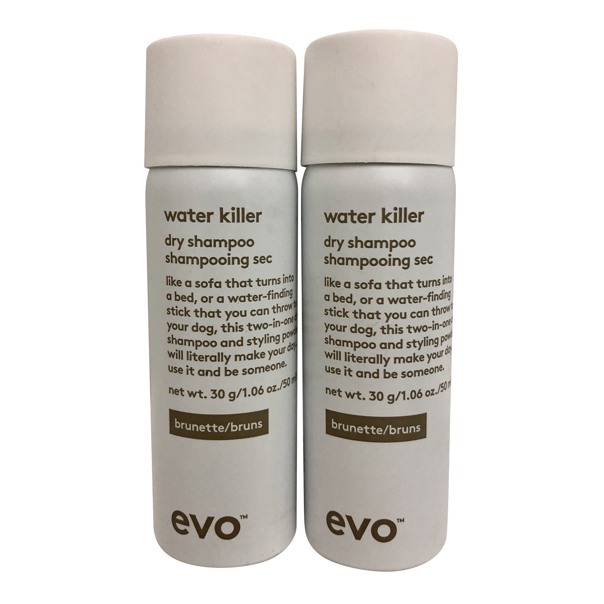 evo Water Killer Dry Shampoo DUO 1.1 OZ Each