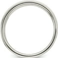 thumbnail image 3 of Sterling Silver Ss 8mm Flat Size 10 Band Made In United States qwfb080-10, 3 of 5