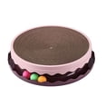 thumbnail image 5 of Cat Scratcher Toy Cat Scratching Board Toy Cat Scratch Pad Toy Cat Scratcher Cardboard Toy Cat Scratching Lounge Bed Cat Scratcher Toy PET Resin Double Layer Wearproof Large Space, 5 of 5
