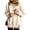 15# Beige, variant on Women's 2 in 1 Leopard Print Pullover Sweatshirt Faux Layered Stylish Top, Long Sleeves Crewneck Dailywear, Lightweight Material Pink S