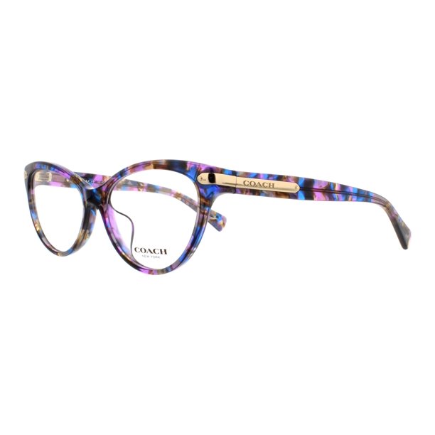 COACH Eyeglasses HC 6066F 5288 Confetti Purple 53MM