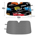 thumbnail image 2 of Car Windshield Sun Shade Funny for Car Front Window Colorful Racing Car Boys Foldable Car Sunshade Windshield | Vehicle Car Sun Visor UV Rays &Heat Blocker Covers Auto Window Protector, 2 of 5