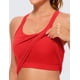 thumbnail image 3 of Top CRZ YOGA sin costuras con sostén acolchado deportivo rojo S, 3 of 4