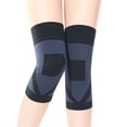 thumbnail image 1 of Acogedor cálido Esquí Ciclismo Camping Runing Artritis Tendinitis Rodilleras Mangas de pierna Protector de soporte Código XL negro, 1 of 1