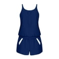thumbnail image 4 of EYNMVR Blouson Women's Tankini Swimsuits Tummy Control Modest 2026 Two Piece with Sporty Pockets Bathing Suits, 4 of 4