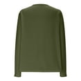 thumbnail image 5 of Uqiangy Casual Outerwear Crochet Sweaters For Women Chunky Knit Sleeveless Cardigan Open Front Sweater 2025 Fall Trendy Long Sleeve Open Knit Sweaters For Women Green 2XL, 5 of 6