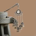 thumbnail image 3 of EOEMY Vintage Silver Bells Hairpin For Women Pearl Tassel Pendant Hair Sticks Jewelry-Style 2, 3 of 6