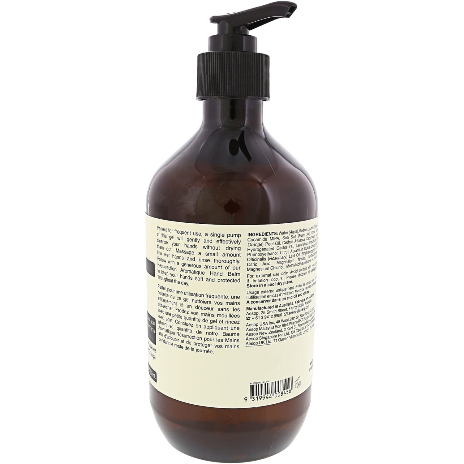 Aesop Resurrection Aromatique Hand Wash Liquid Soap B500BT13RF