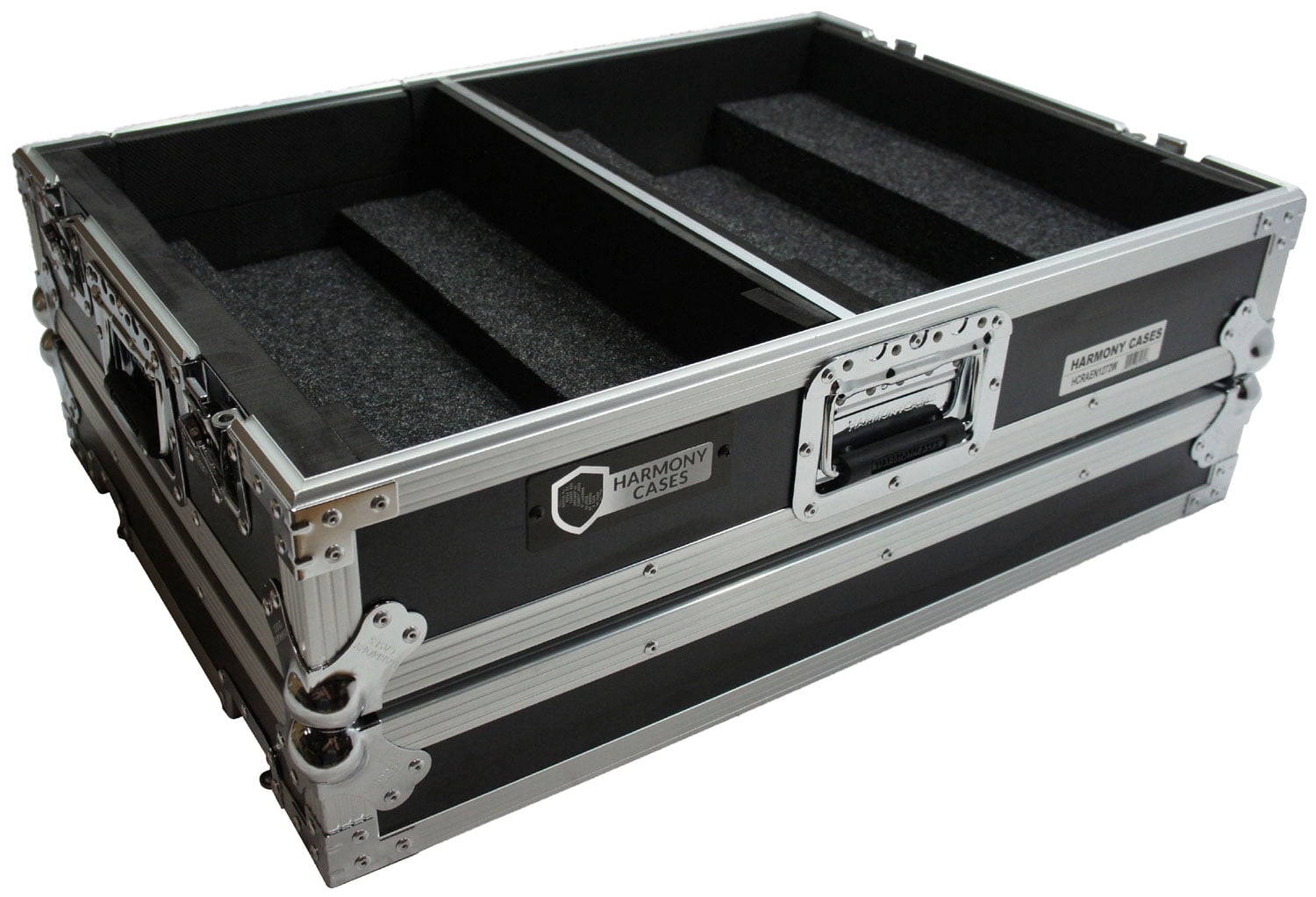 Harmony HCRAEN1272W DJ Battle Coffin for (1) Rane 12 Turntable & Rane 72 Mixer
