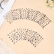 thumbnail image 3 of 10 pegatinas autoadhesivas de plástico 3D luminosas con relieve floral para decoración de uñas, pequeñas calcomanías de manicura con flores negras., 3 of 3