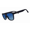 thumbnail image 1 of Gafas de sol goodr OG con armazón azul marino y lentes degradadas azules, 1 of 8