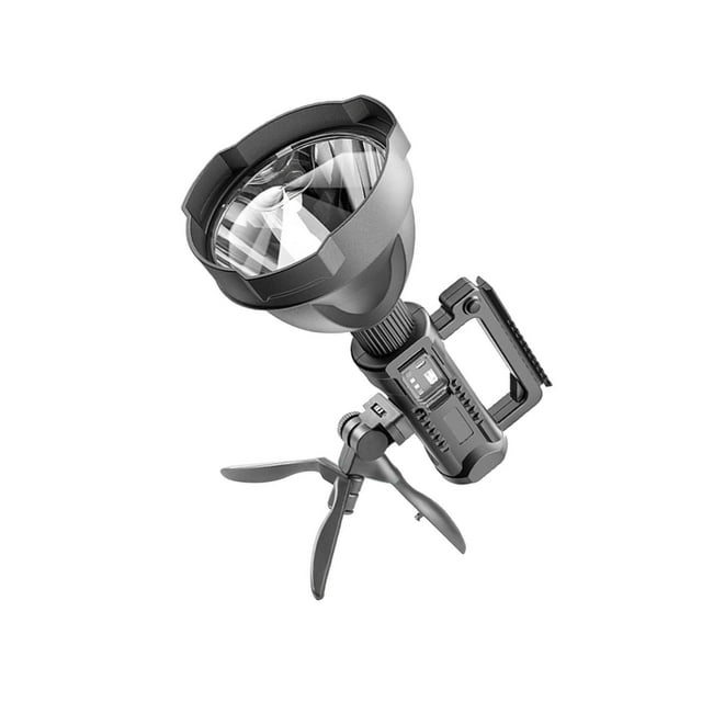 Searchlight Rechargeable Waterproof Spotlight Flashlight torch Tactical Spotlight W590 with base