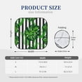 thumbnail image 6 of Uemuo Palm Greenery Printed 2 PCS Car Windshield Sun Shade, Auto Sun Heat and UV Rays Blocker, Foldable Automotive Front Window Sunshade Protector, 6 of 7