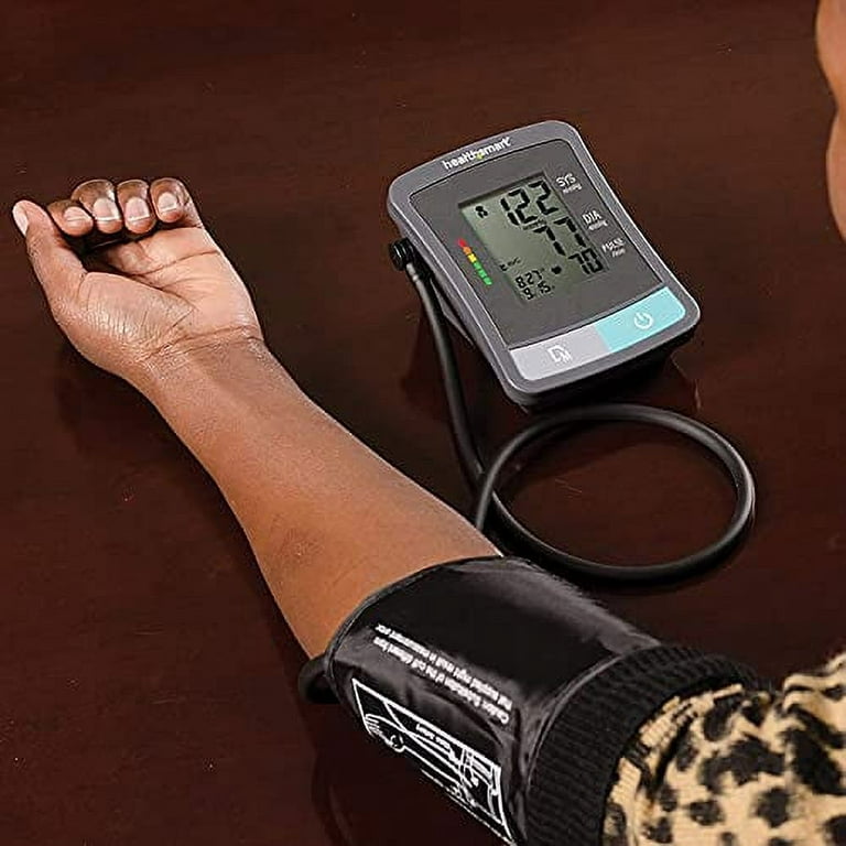 Healthsmart Blood Pressure Monitor,Arm,Blk,0.89 lb. 04-635-001, 1