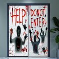 thumbnail image 1 of Lishi Halloween Zombie Handprints Window Door Decorations Set - 6pcs, 1 of 4