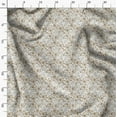 thumbnail image 3 of Soimoi Brown Silk Fabric Scorpions Insects Print Fabric by the Yard 42 Inch Wide, 3 of 6