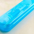 thumbnail image 3 of Opvise Portable Travel Camping Toothbrush Toothpaste Storage Box Protective Cover Case Light Yellow, 3 of 8