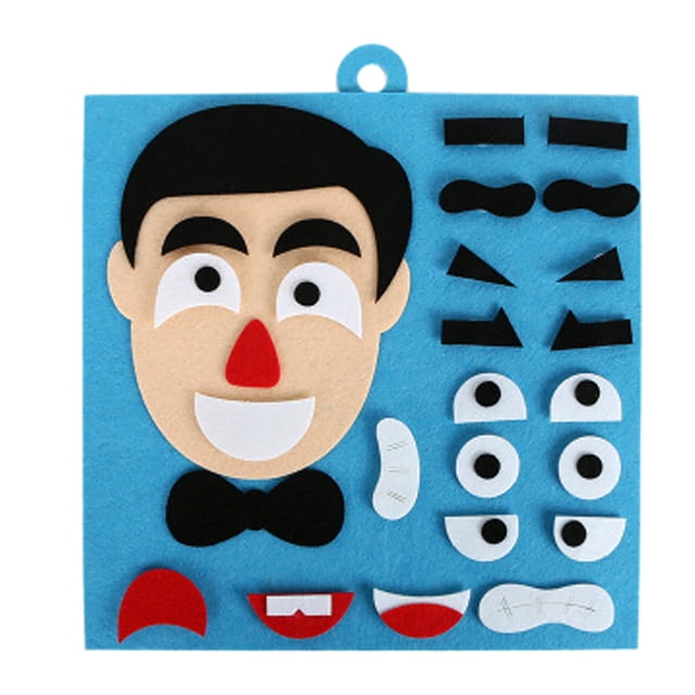 Juguetes educativos de rompecabezas Sunnimix Juguetes para Expresión facial creativa