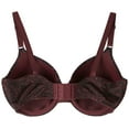 thumbnail image 2 of Women's Warner's 1593 This is Not a Bra Tailored Underwire Contour (Winetasting Cross Htch 38B), 2 of 2